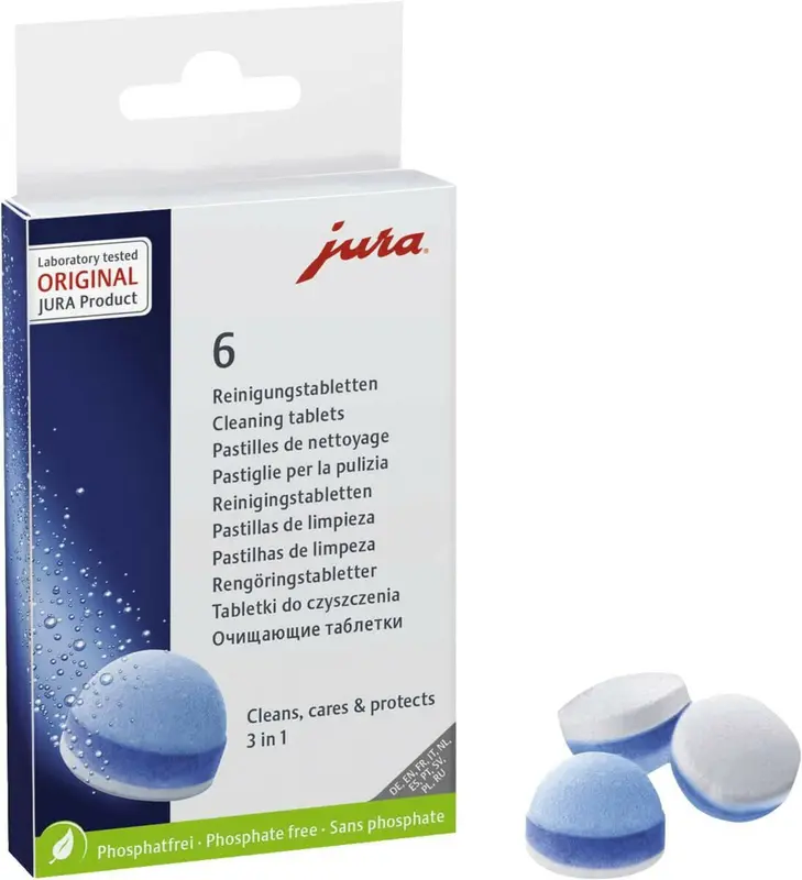 Jura Reinigingstablet, 6 per blister