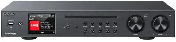 Kenwood KR-W8000SCD-B zwart