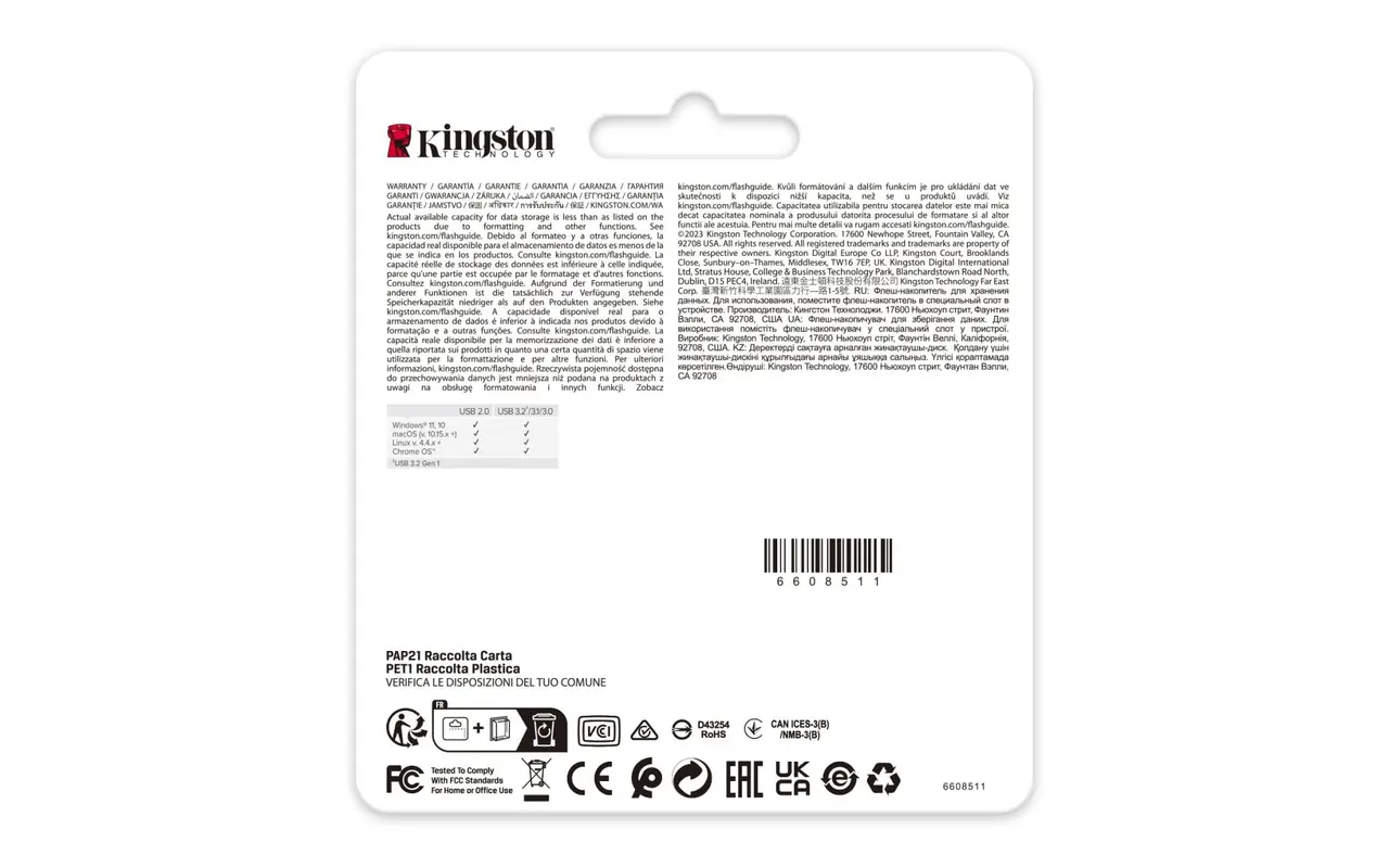 Kingston DataTraveler SE9 Gen 3-256GB - 220MB/s lettura - Metal - USB 3.0 Gen 1 -Golden