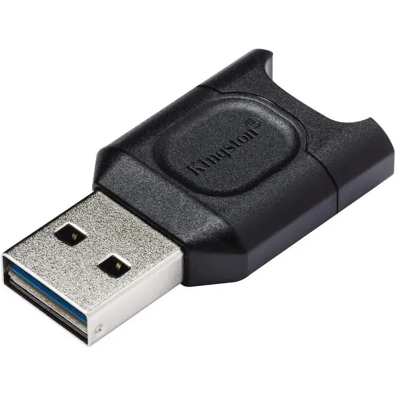 Kingston MobileLite Plus (MLPM) microSD-kaartlezer USB 3.1 microSDHC/SDXC UHS-II,Zwart