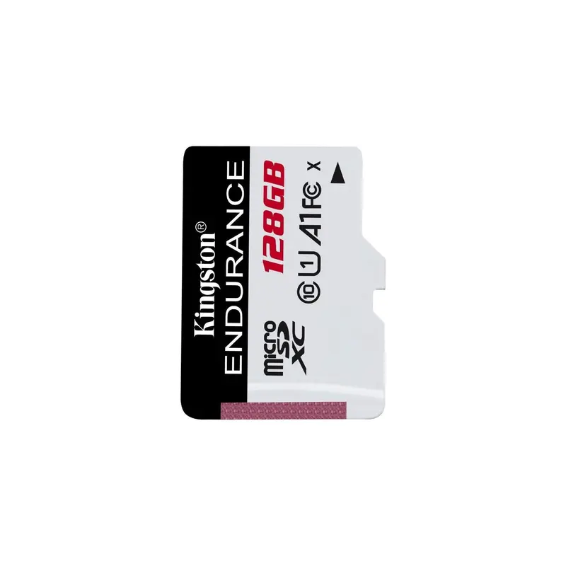 Kingston Sdce/128Gb Sdce High Endurance Microsd-Kaart, 128Gb, Zwart/Wit