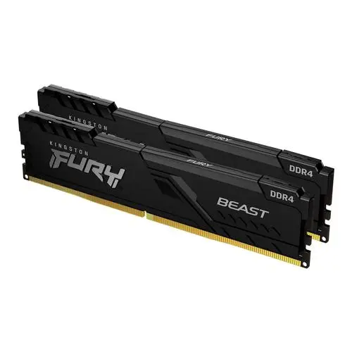 Kingston Technology FURY Beast 32GB 3200MT/s DDR4 CL16 DIMM (Kit van 2) Black