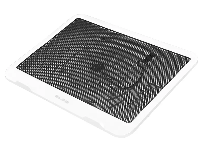 Laptop Koeler met Fan en LED - Wit Blow AF10