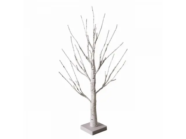 LED decoratieboom – 60 cm – 24 LED – Warm wit – USB of batterijvoeding