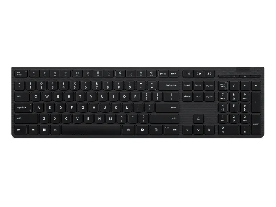 LENOVO PROFESSIONAL WIRELESS RECHARGEABLE KEYBOARD AI - BELGIUM FRENCH