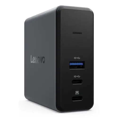 Lenovo X9 Charging GaN Dock Bedraad USB 3.2 Gen 2 (3.1 Gen 2) Type-C Grijs