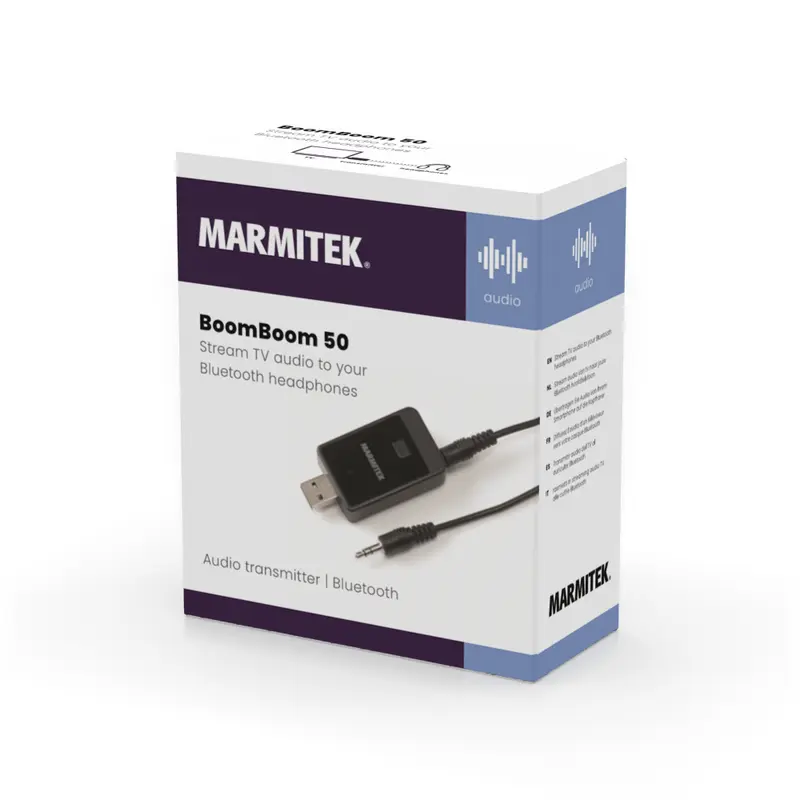 Marmitek BoomBoom 50 Bluetooth TV Audio Transmitter