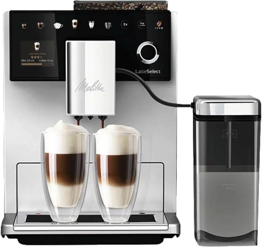 Melitta Latte Select F630-211 zilver