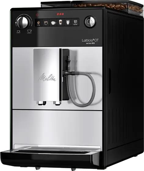 Melitta Latticia OT Silver met Melklans F300-103