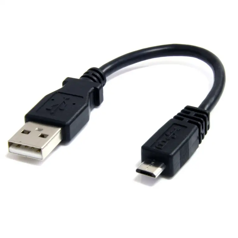 Micro USB Kabel 20CM zwart