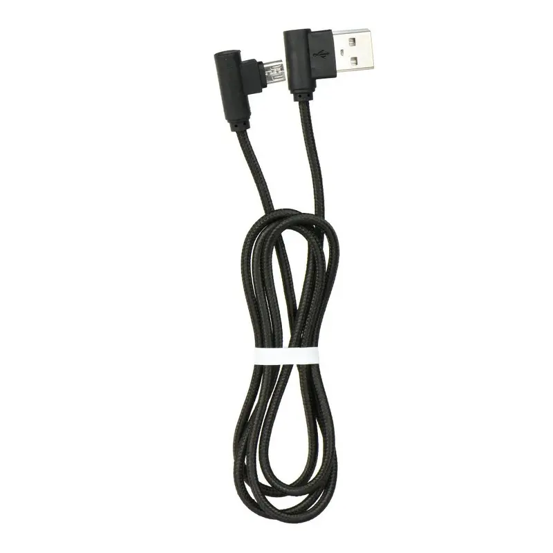 Micro usb kabel haaks - 1 meter - Nylon