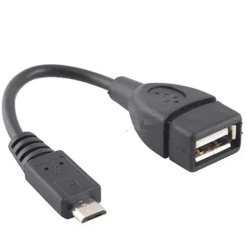 Micro USB OTG Kabel Zwart
