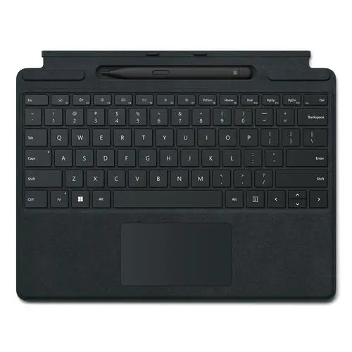 Microsoft Surface Pro Signature Keyboard w/ Slim Pen 2 Zwitsers Microsoft Cover port Zwart