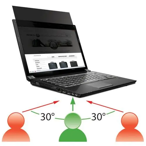 Mobilis 016233 schermfilter 39,6 cm (15.6") Laptop Randloze privacyfilter voor schermen
