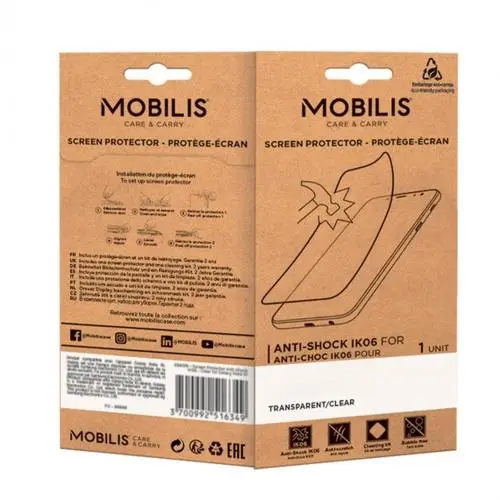 Mobilis 036271 scherm- & rugbeschermer voor mobiele telefoons Doorzichtige schermbeschermer Samsung 1 stuk(s)