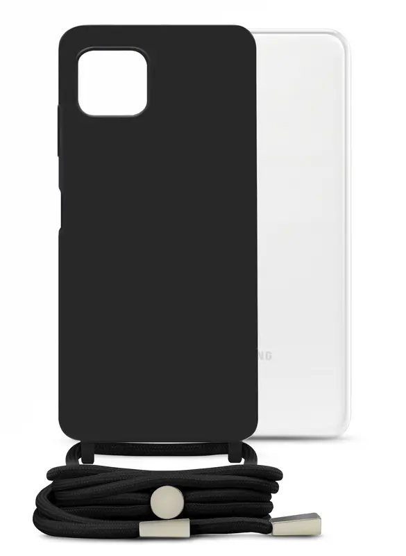 Mobilize Lanyard Gelly Case For Samsung Galaxy A22 5G Black