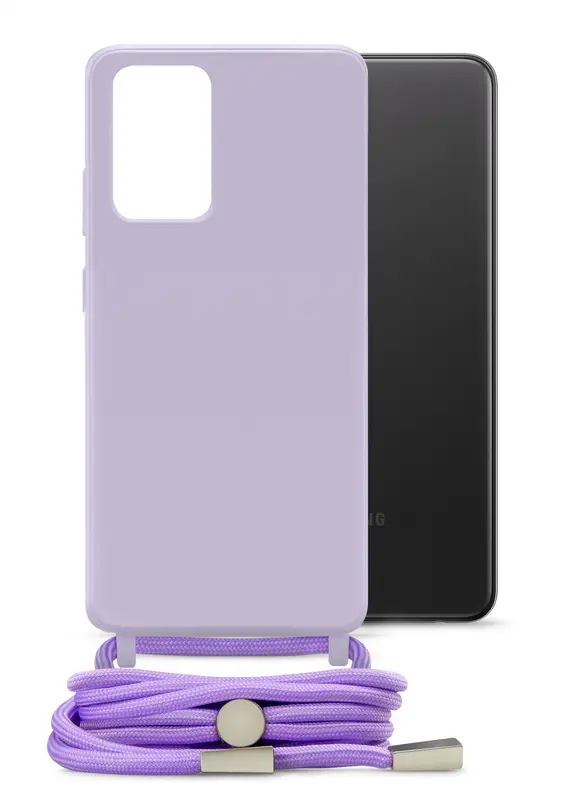 Mobilize Lanyard Gelly Case For Samsung Galaxy A32 4G Pastel Purple