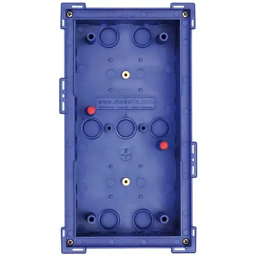 Mobotix T24M\Double In-wall mount Blue