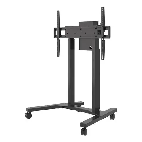 Momentum E-lift Flat Screen Trolley with Motorised Height Adjustment(VESA 900 x 600) Black