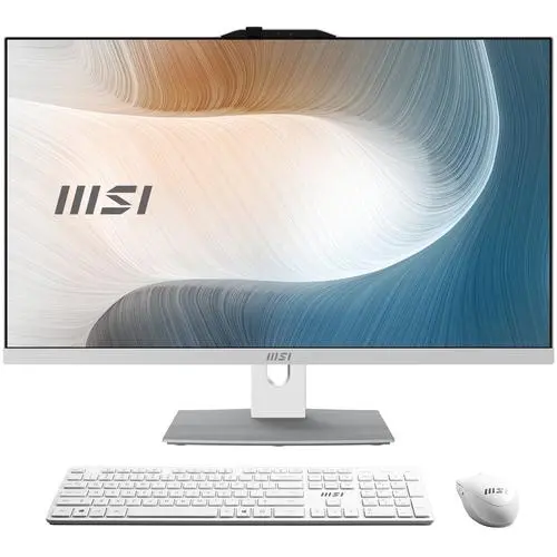 MSI Modern AM272P 1M-846EU Intel Core 7 150U 68,6 cm (27") 1920 x 1080 Pixels Alles-in-één-pc 16 GB DDR5-SDRAM 1 TB SSD Windows 11 Pro Wi-Fi 6E (802.11ax) Zwart