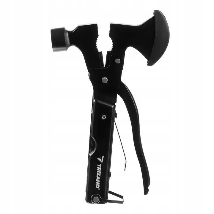 Multitool - 17 in 1 - Zwart - RVS