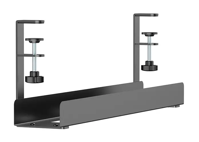 Neomounts Cable Management Tray max 5 kg. clamp-on design universalblack