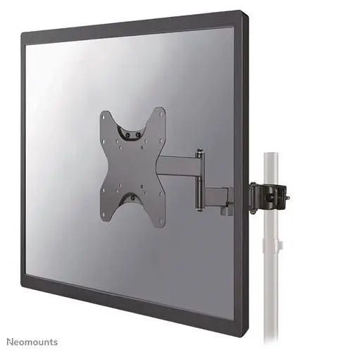 Neomounts FL40-450BL12 Schermpaalklem/trussmontage, 3 draaipunten, 23" - 42", 25kg, 200x200mm