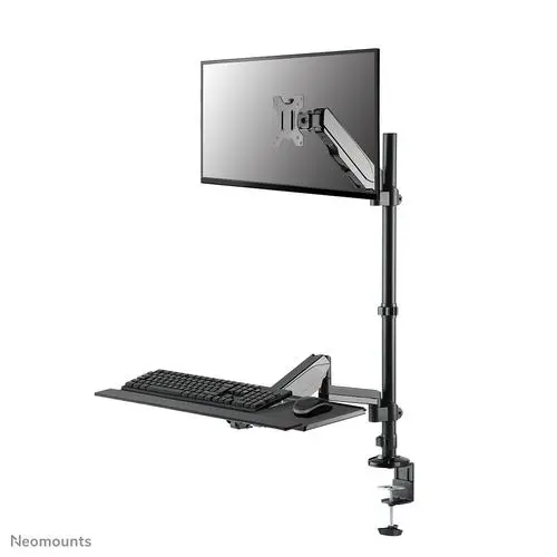 Neomounts Neomounts desk mounted sit-stand workstation (Screen Keyboard & Mouse)