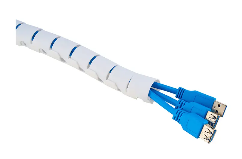 Neomounts Spiral Cable Wrap oe25 mm. multiple cables white