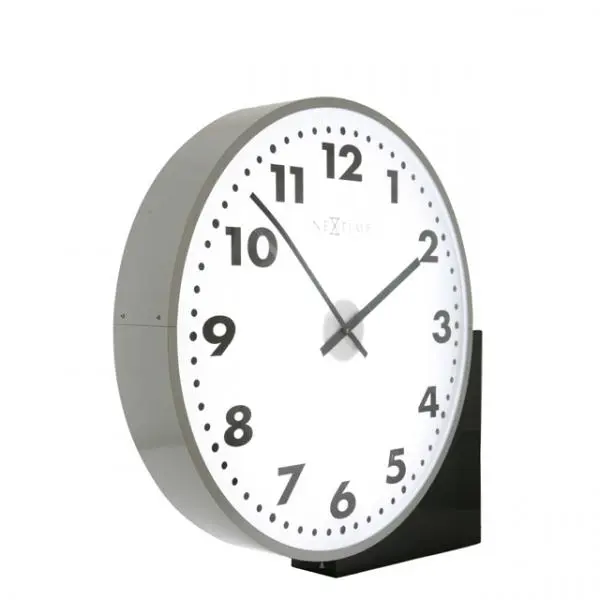 NeXtime klok 2509, Ø90 cm, Outdoor, Romeins/Arabisch, Dubbelzijdig