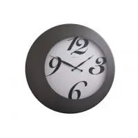 NeXtime klok 2947 Walter, Ø 45 cm, Wand, Zwart