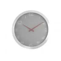 NeXtime klok 3019 Dots, Ø35 cm, Wand, Grijs