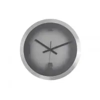 NeXtime klok 3020 Mist, Ø35 cm, Wand, Grijs