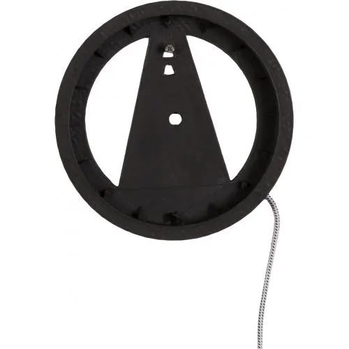 NeXtime klok 3094 Light It Up, Ø18,5 cm, Verlichting, Wand, Zwart
