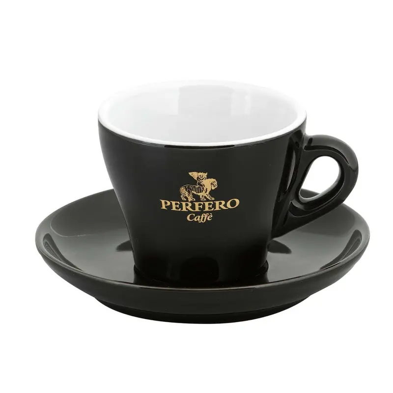 Perfero koffiekop en schotel 170ml 6 stuks