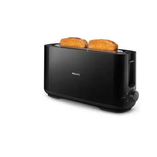 Philips Daily Collection HD2590/90 Broodrooster - lange sleuf, zwart