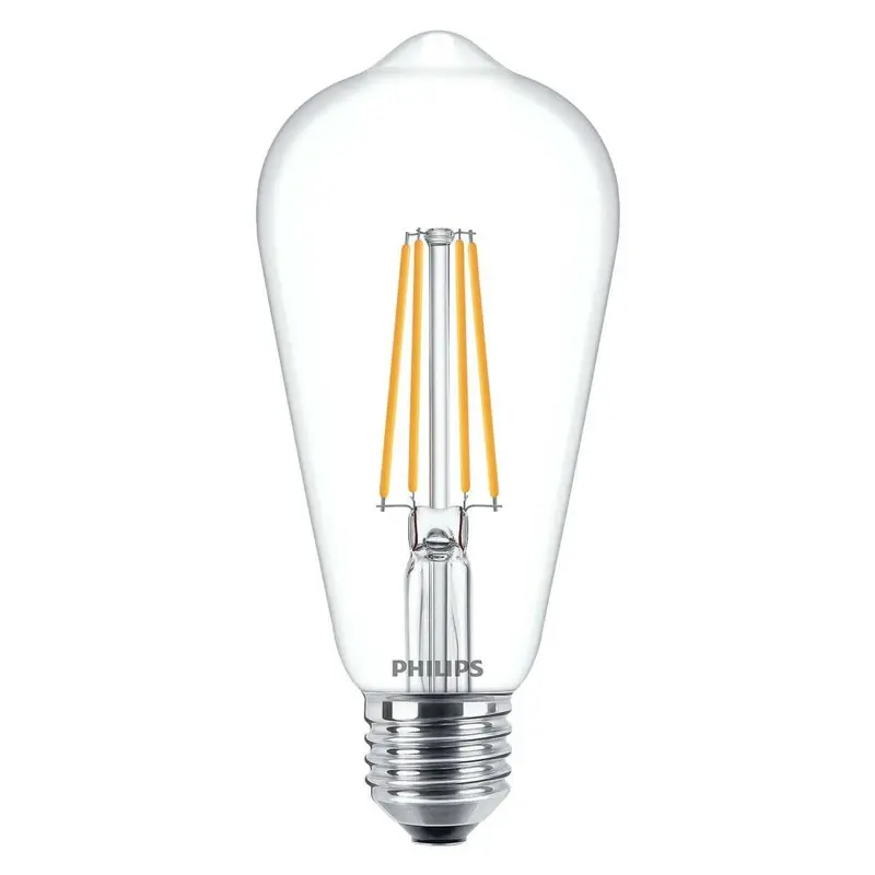 Philips LED E27 7W 60W 2700K 806Lm Edison Helder