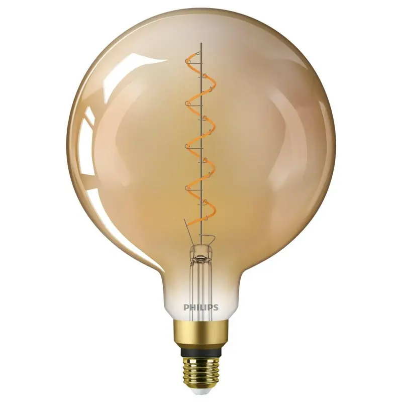 Philips Vintage LED Flame E27 4,5W 28W 1800K 300Lm Kogel