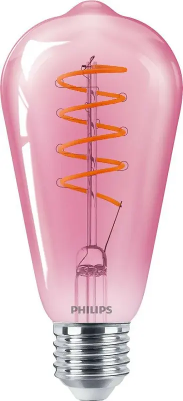 Philips Vintage LED Flame E27 5,5W 25W 2000K 250Lm Edison