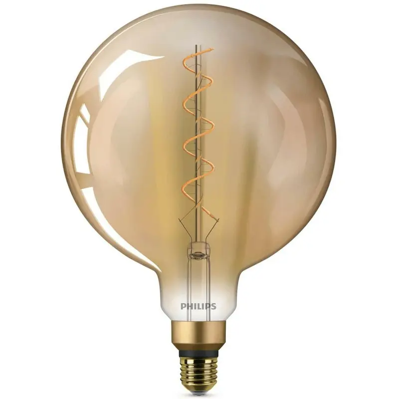 Philips Vintage LED Flame E27 5W 25W 2000K 300Lm Kogel