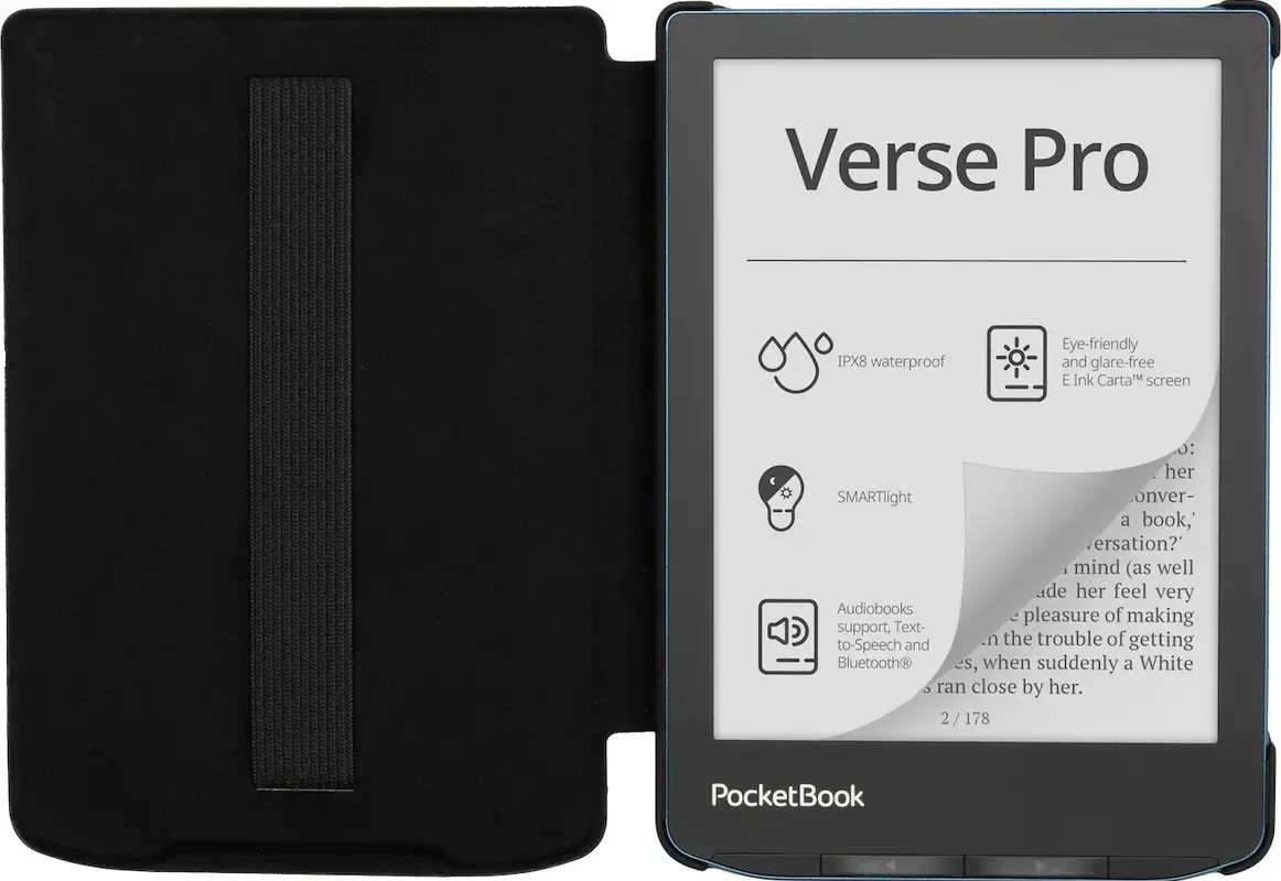 PocketBook Shell Strap Black for Verse