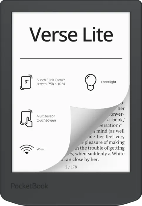 PocketBook Verse Lite Midnight Grey