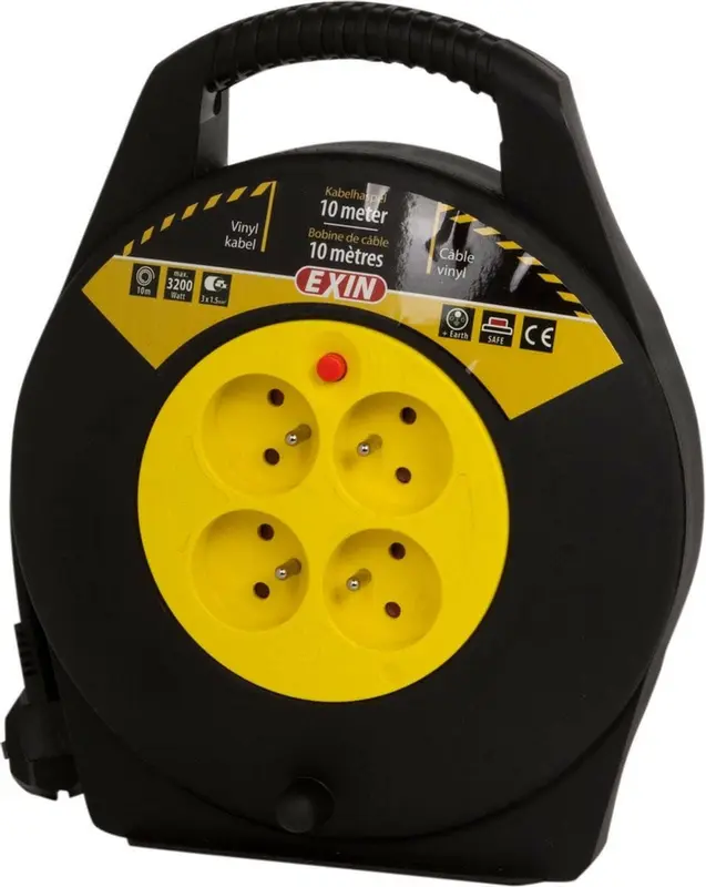Q-Link Snoerhaspel 10m