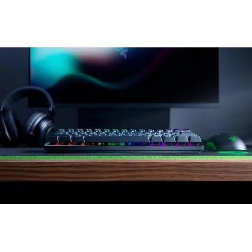 Razer Huntsman Mini toetsenbord Gamen USB QWERTY US International Wit
