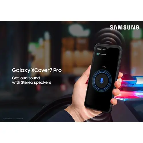 Samsung Galaxy XCover7 Pro Enterprise Edition XCover7 Pro 16,8 cm (6.6") Dual SIM Android 15 5G USB Type-C 6 GB 128 GB 4350 mAh Zwart