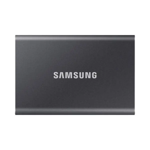 Samsung MU-PC2T0T/WW T7 draagbare SSD, 2000 GB, USB Type-C, 3.2 Gen 2, 1050 MB/s, wachtwoord, grijs