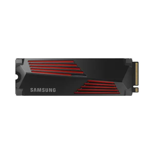 Samsung MZ-V9P1T0CW 990 PRO met koellichaam, 1 TB, M.2, 3D V-NAND TLC, 7450/6900 MB/s, 1,4M IOPS