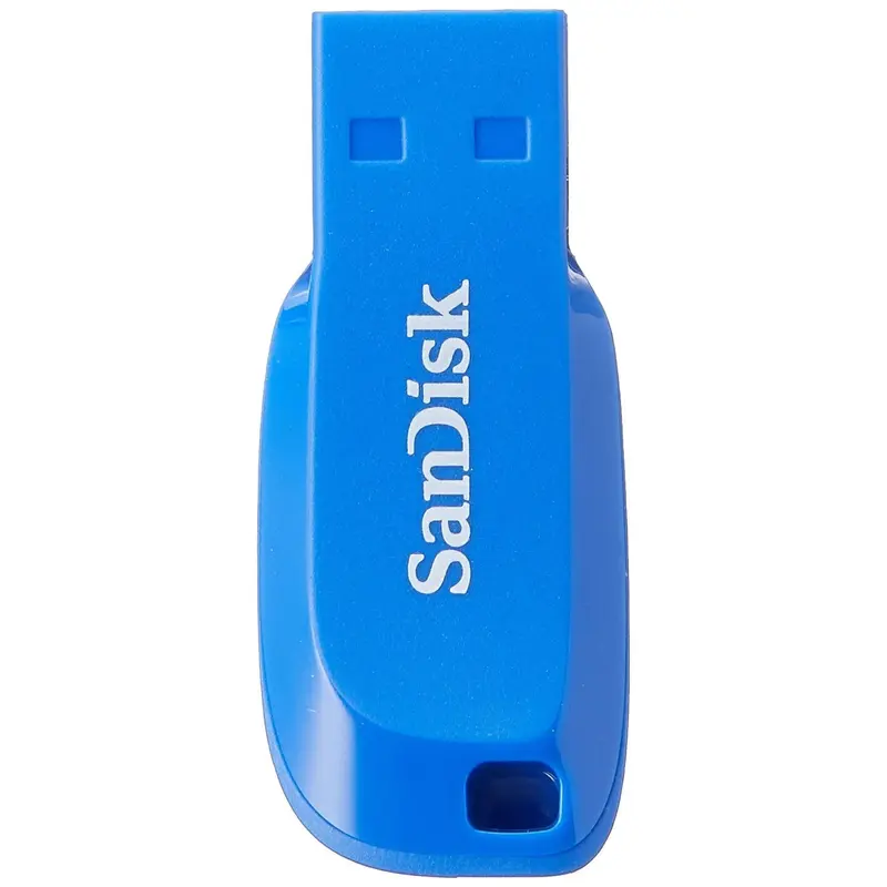 SanDisk 16GB Cruzer Blade USB Flash Drive - Electric Blue