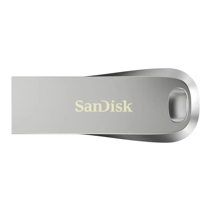 SanDisk Ultra Luxe USB 3.1-Flashdrive 128 GB (USB 3.1 Gen 1, Leessnelheden Tot 150 MB/s, Wachtwoordbeveiliging, RescuePRO Deluxe-Software)