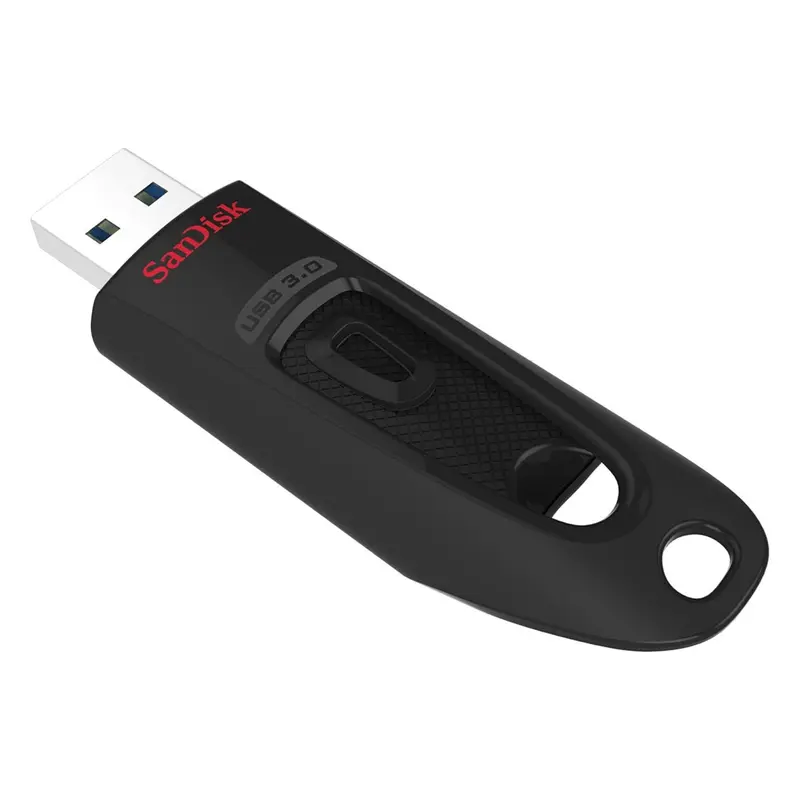 SanDisk Ultra USB 3.0-Flashdrive 128 GB (Overdrachtssnelheden Tot 130 MB/s, SanDisk SecureAccess-Software, Met 128-Bit AES-Versleuteling, RescuePRO Deluxe Software)